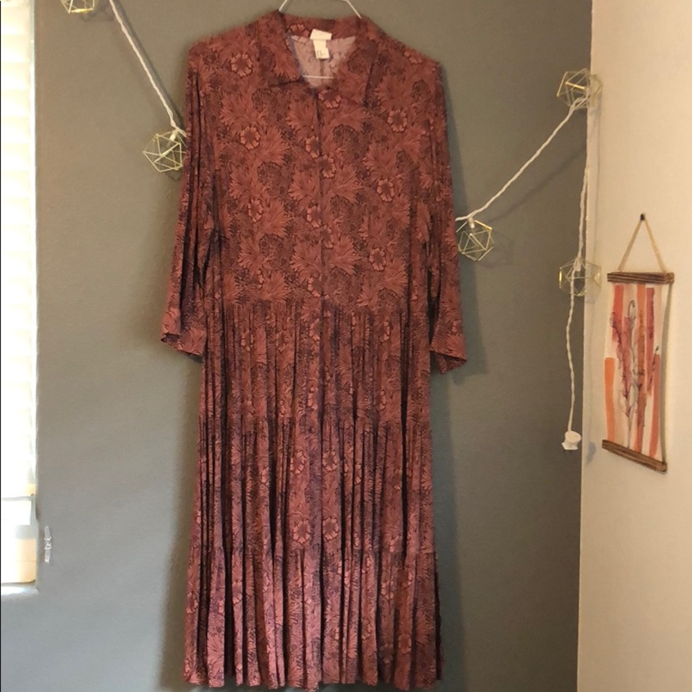 H&M Morris & Co tiered dress sz 18
